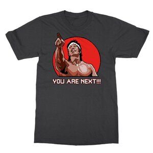 Bloodsport Chong Li You Are Next 8-Bit Retro 80s Movie Graphic T-Shirt 96